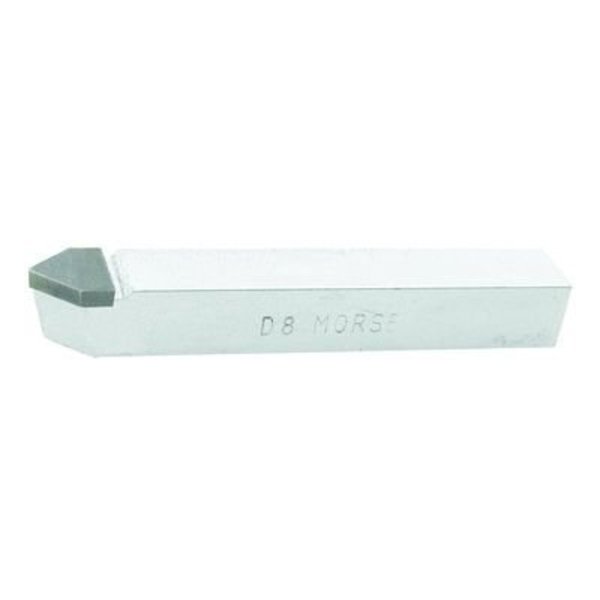 Morse Tool Bit, Premium, Series 4140, D, 1 H x 1 W Shank, 7 Overall Length, Right Hand Cutting, 132 70645